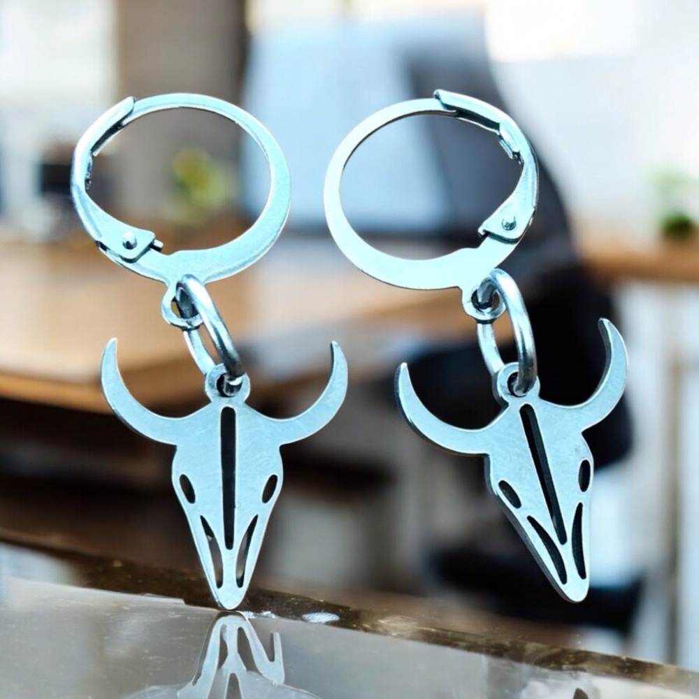 🆕 Cow Skeleton Skull Stainless Steel